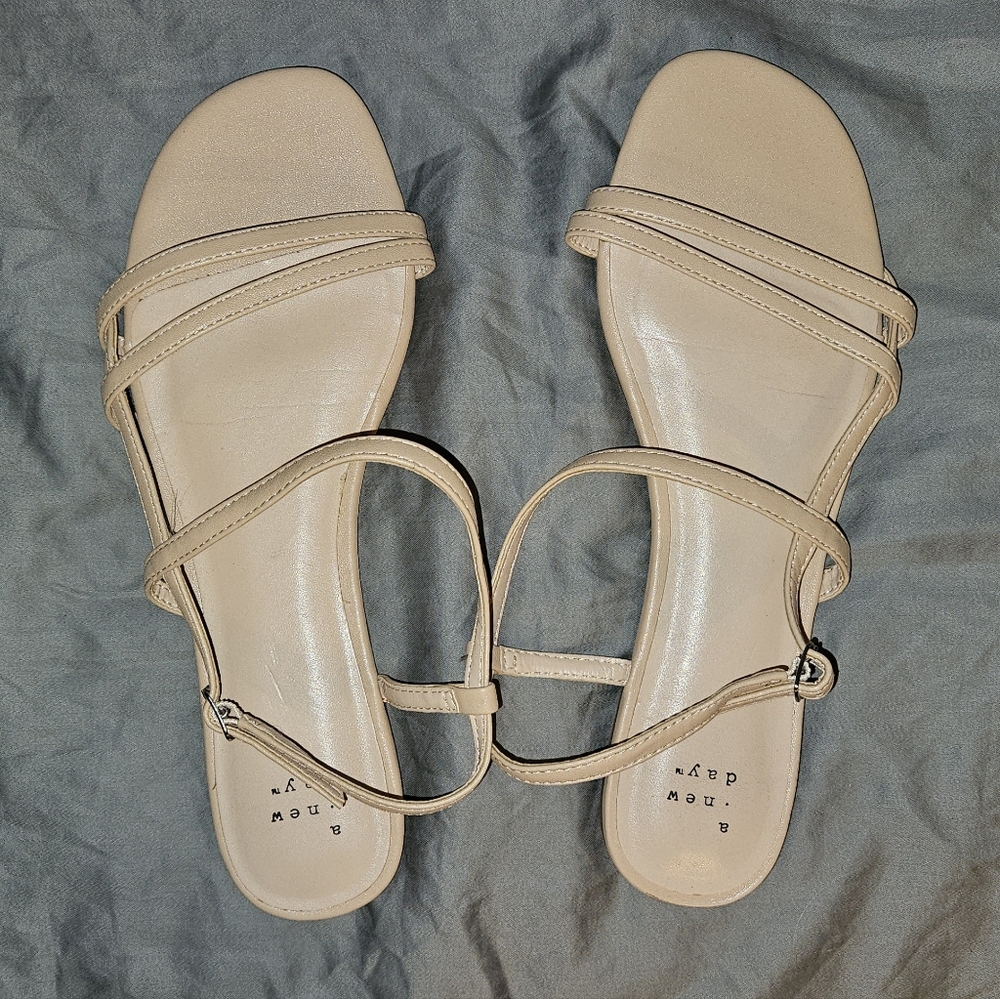 A new day nude sandals